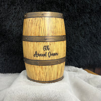 Wood Barrel Card Boxes for Wedding Receptions thumbnail