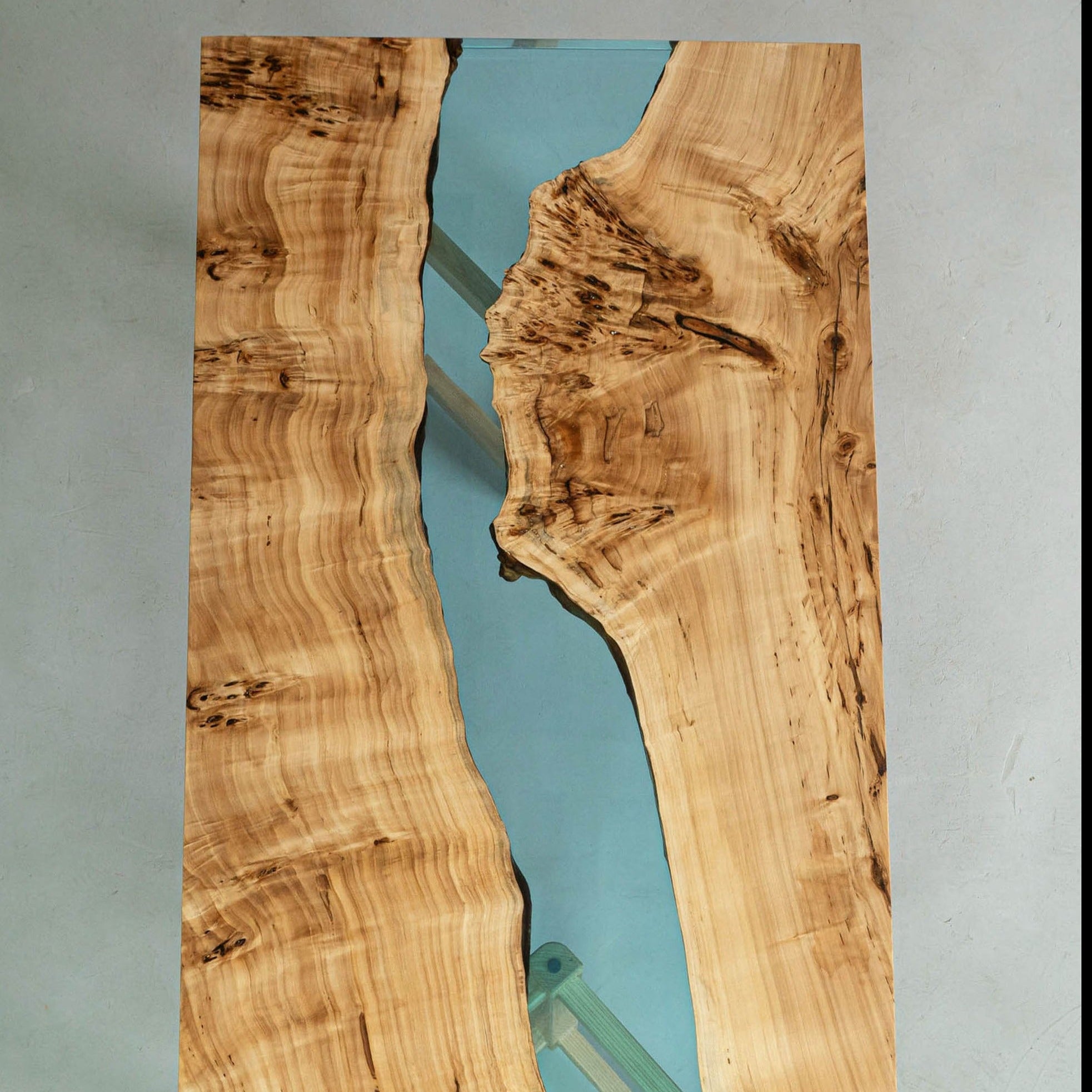 Epoxy and Wood River Table