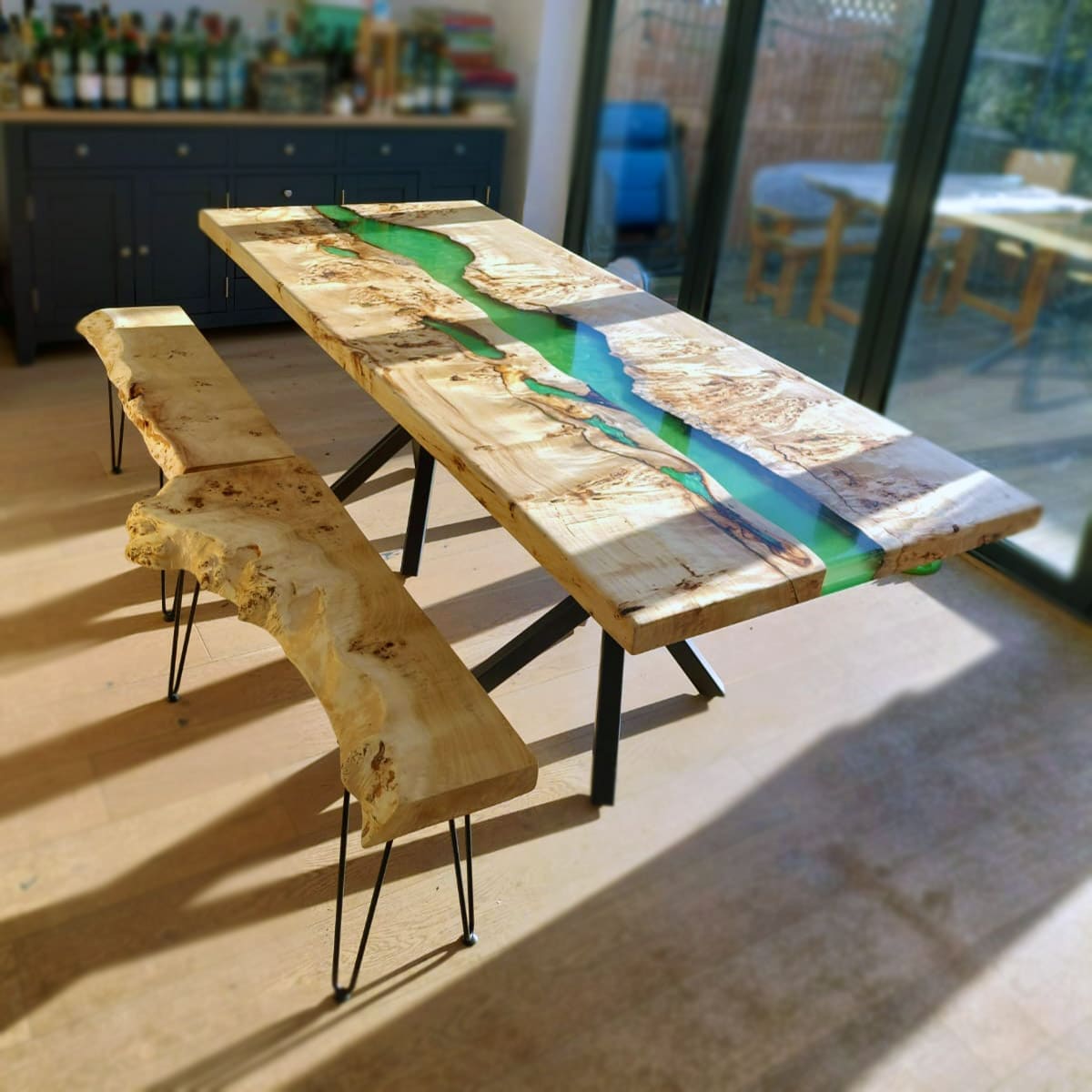 Epoxy wooden Table