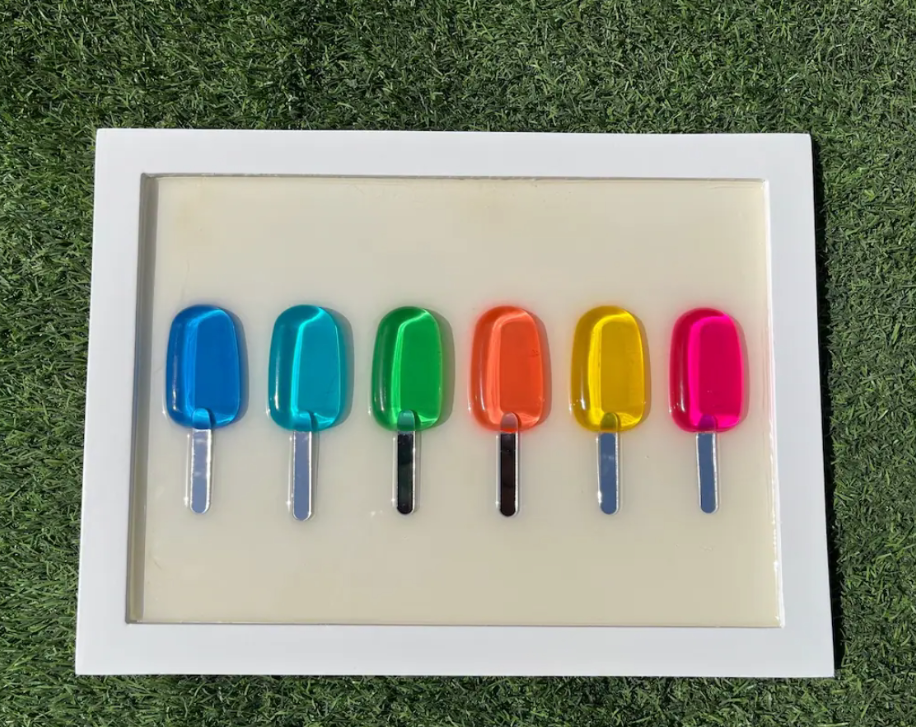 Epoxy Popsicles for Zackery Whitcher -ColorfullArtStore