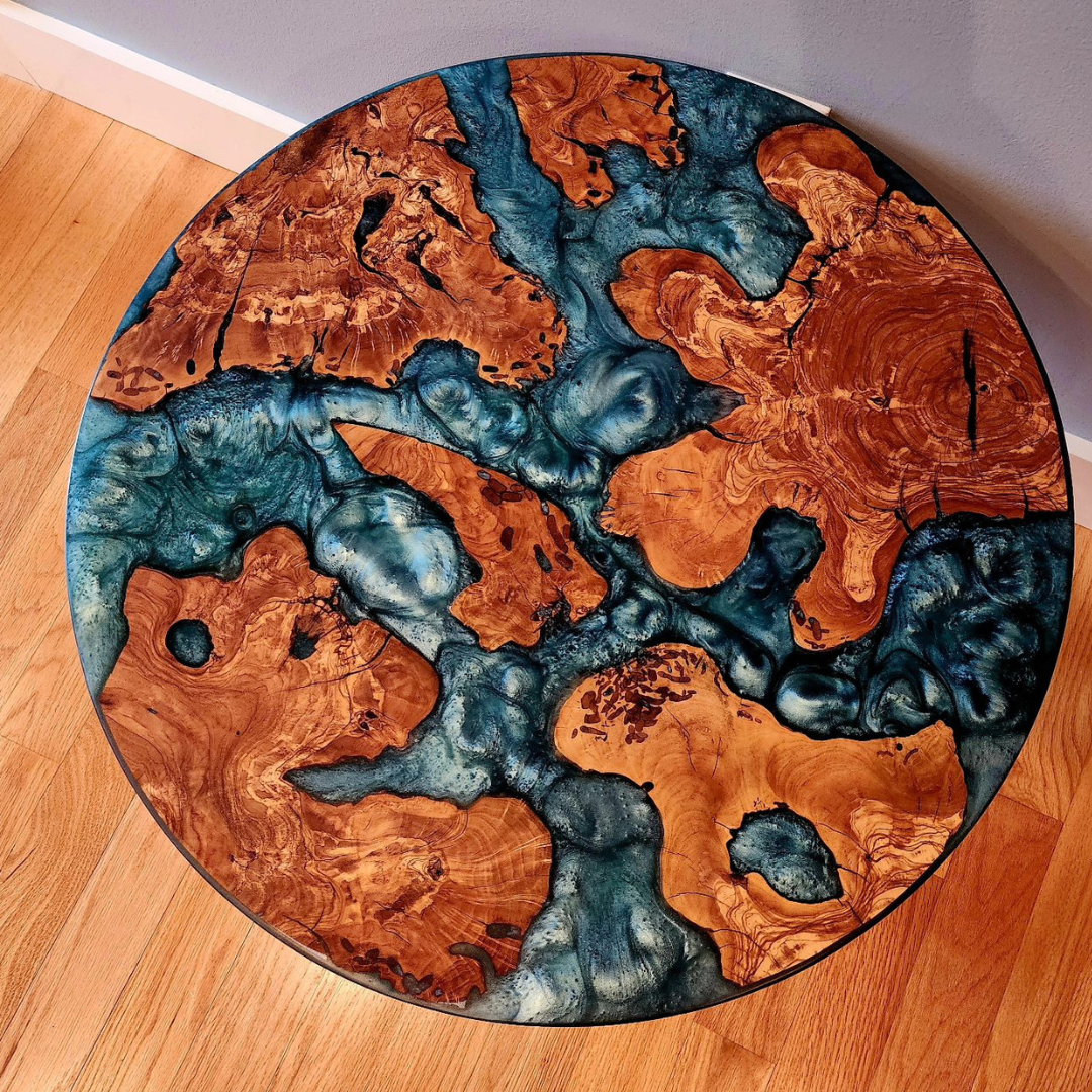 Epoxy Coffee Table and Resin River Table