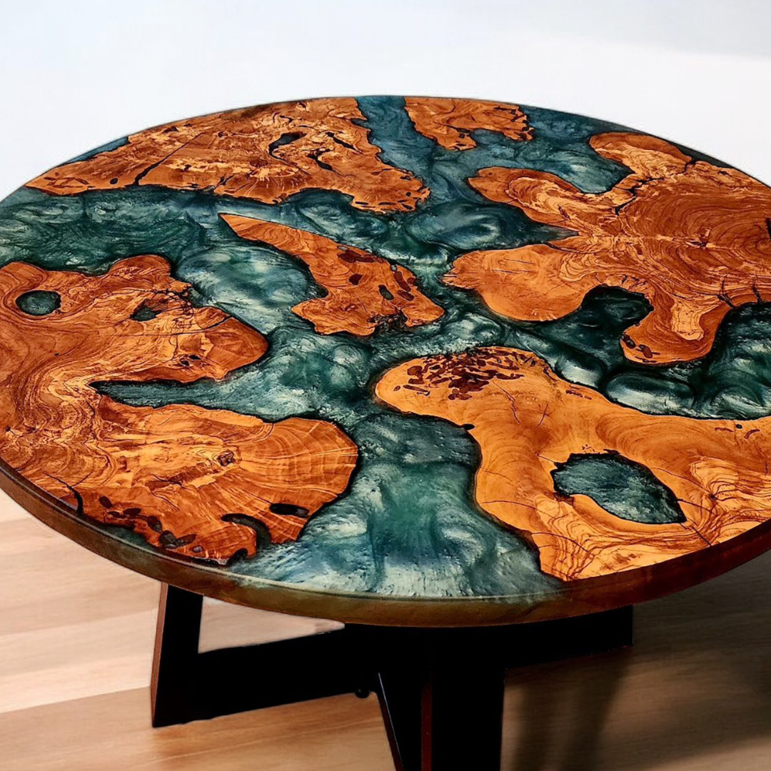 Epoxy Coffee Table and Resin River Table