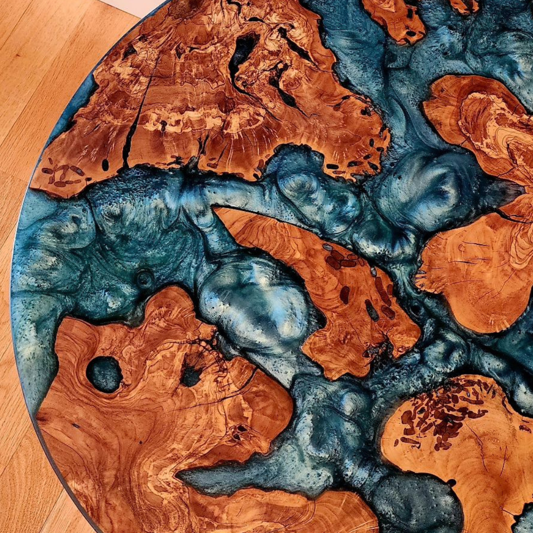 Epoxy Coffee Table and Resin River Table