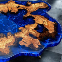 3D Wood and Epoxy Coffee Table thumbnail