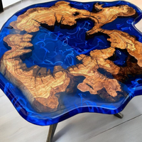 3D Wood and Epoxy Coffee Table thumbnail