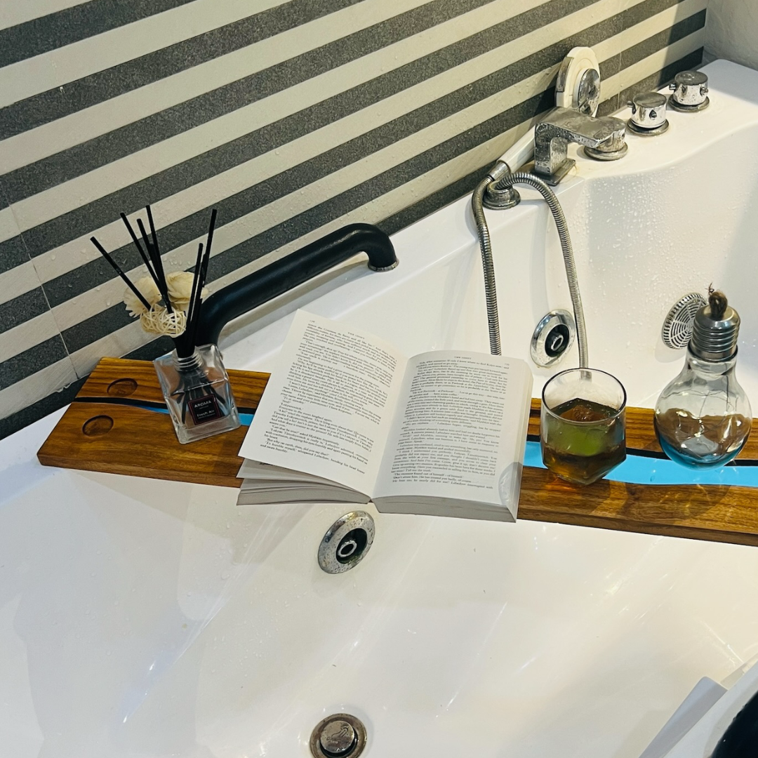 Live Edge Bathtub Caddy Collection