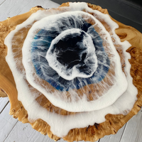 Wood Epoxy Resin Table thumbnail