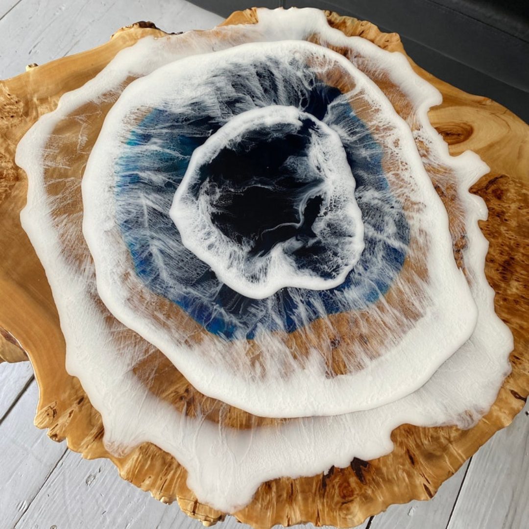 Wood Epoxy Resin Table