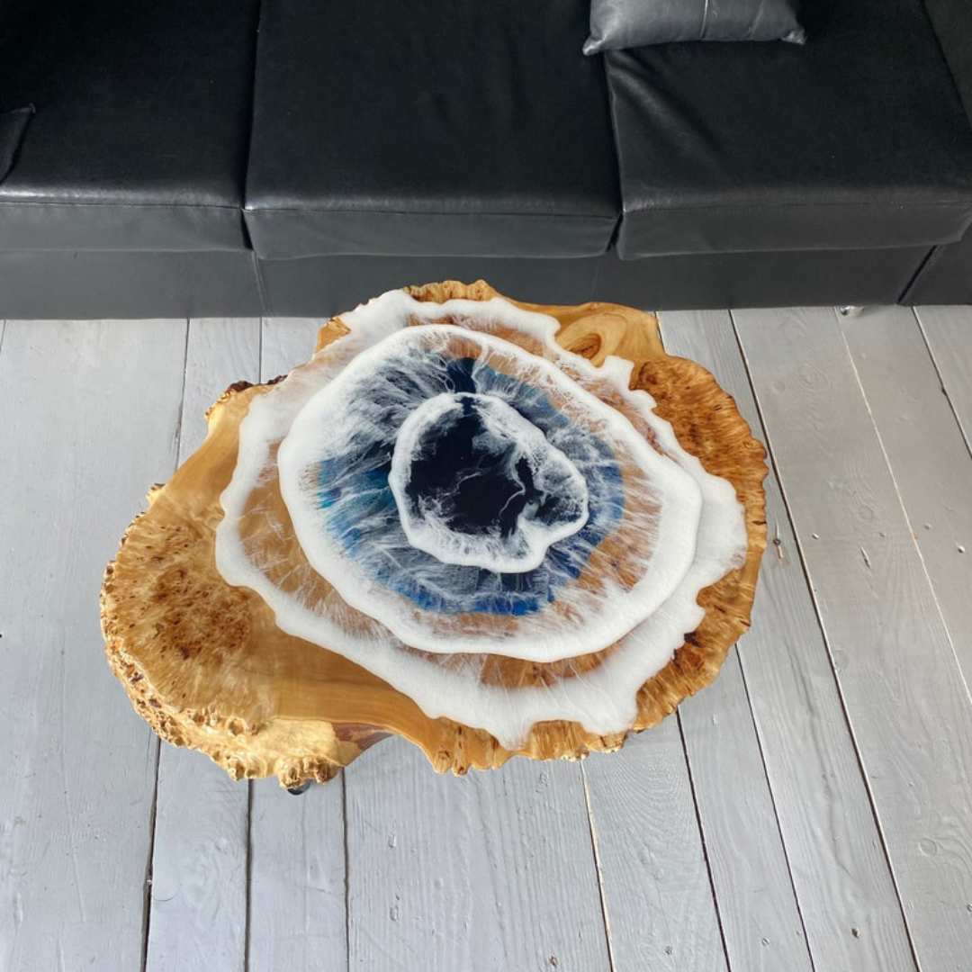 Wood Epoxy Resin Table