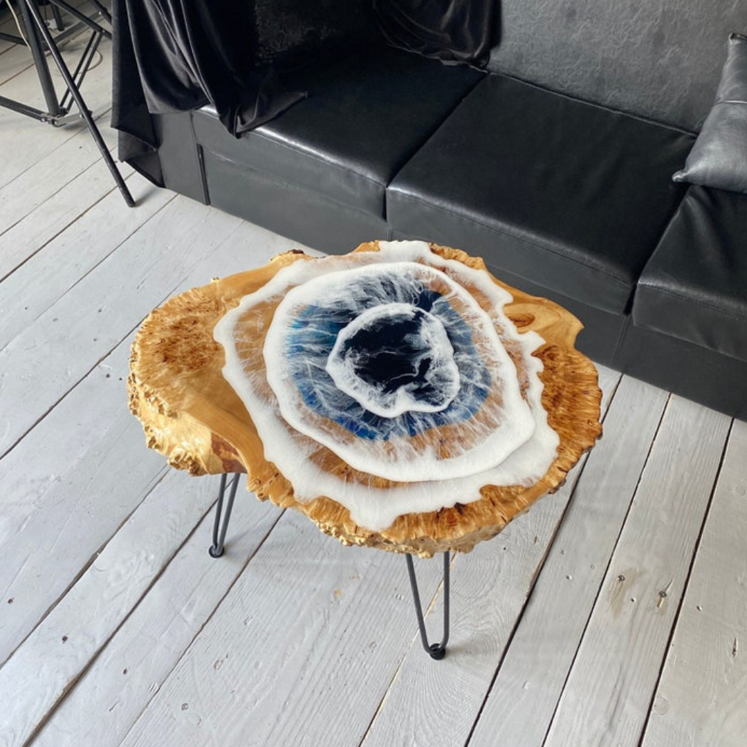 Wood Epoxy Resin Table
