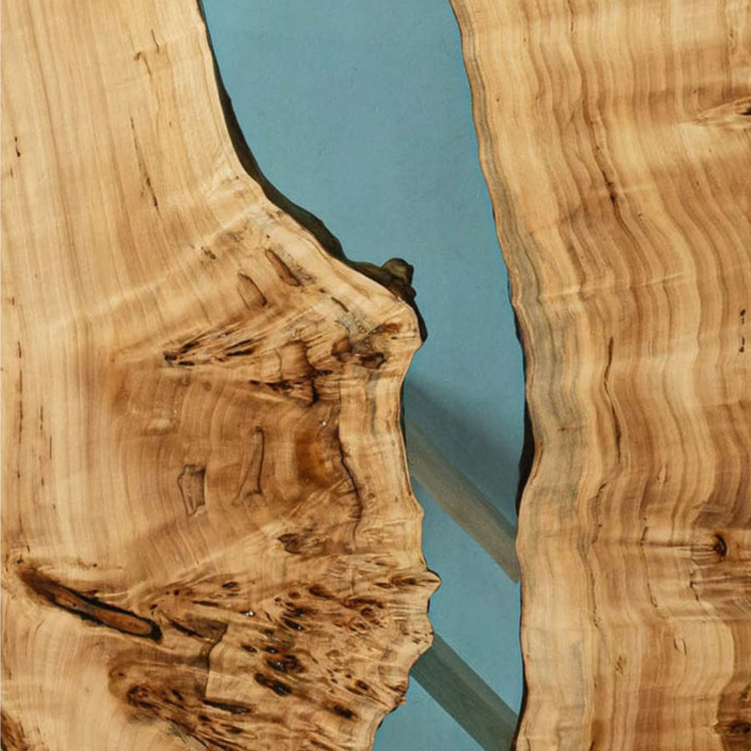 Epoxy and Wood River Table