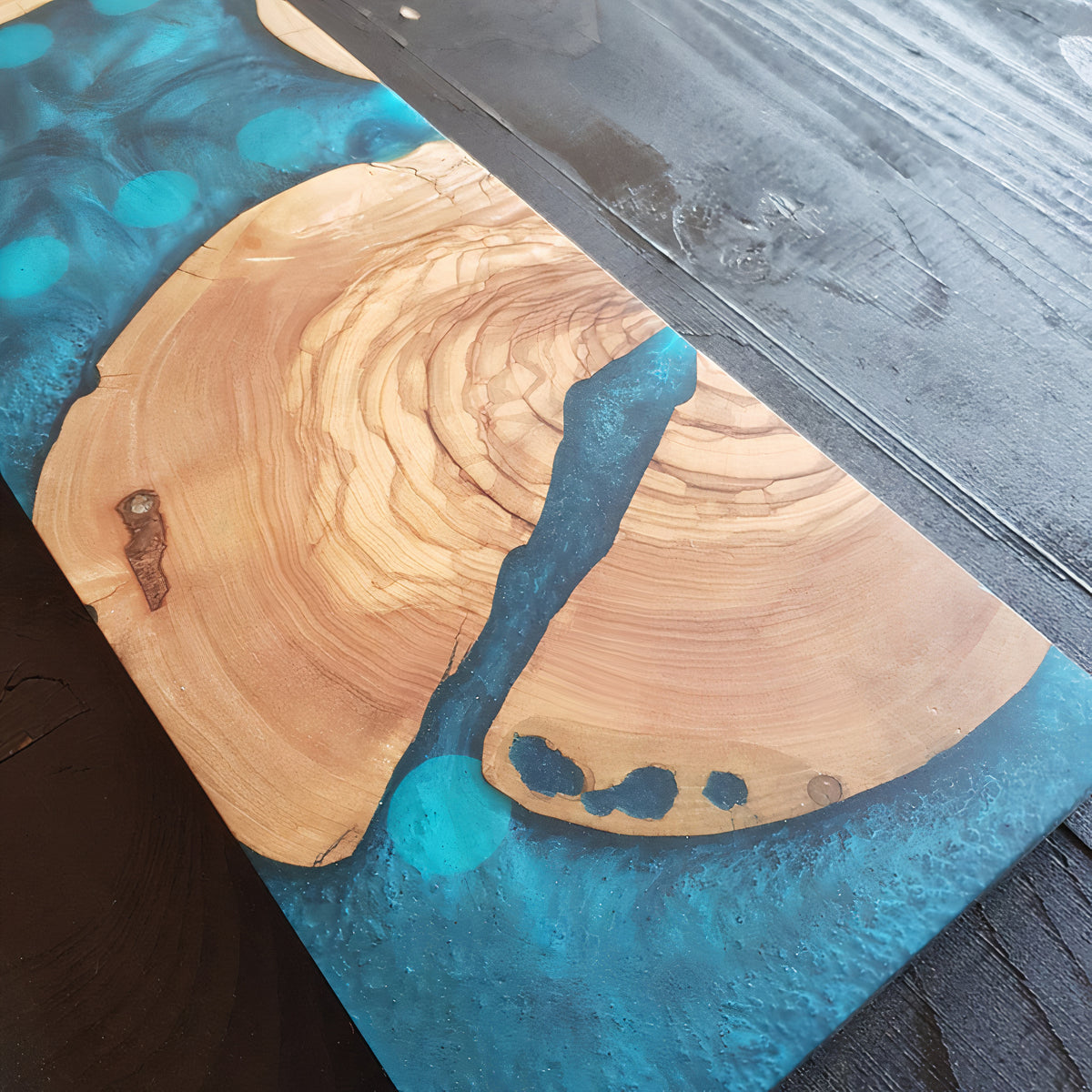 Magnetic Epoxy Knife Rack