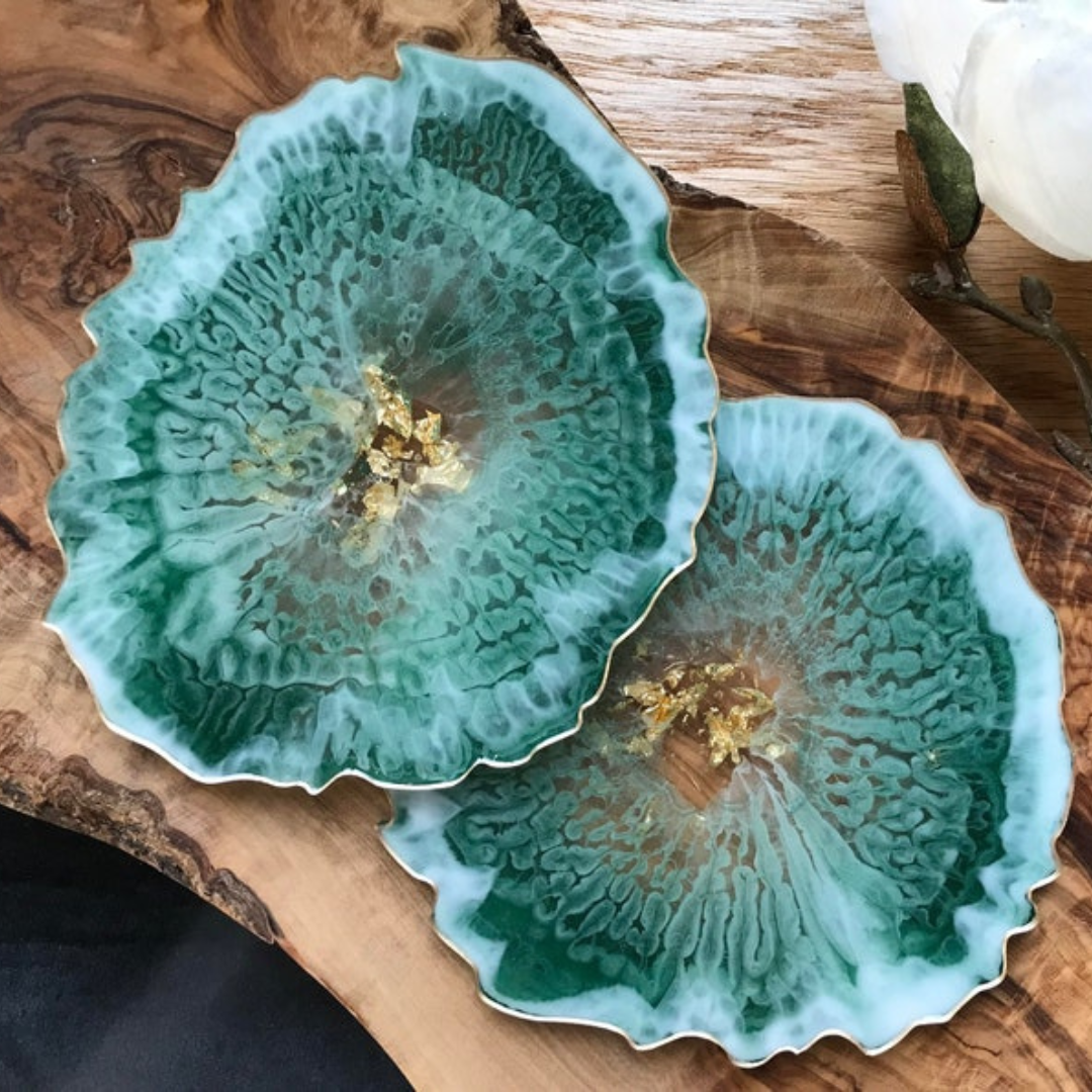 Epoxy Resin coaster set
