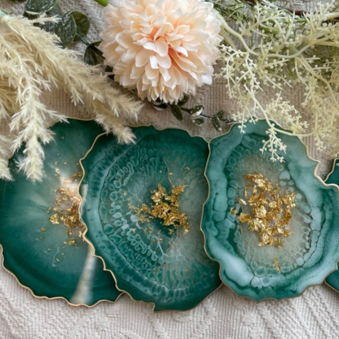 Epoxy Resin coaster set