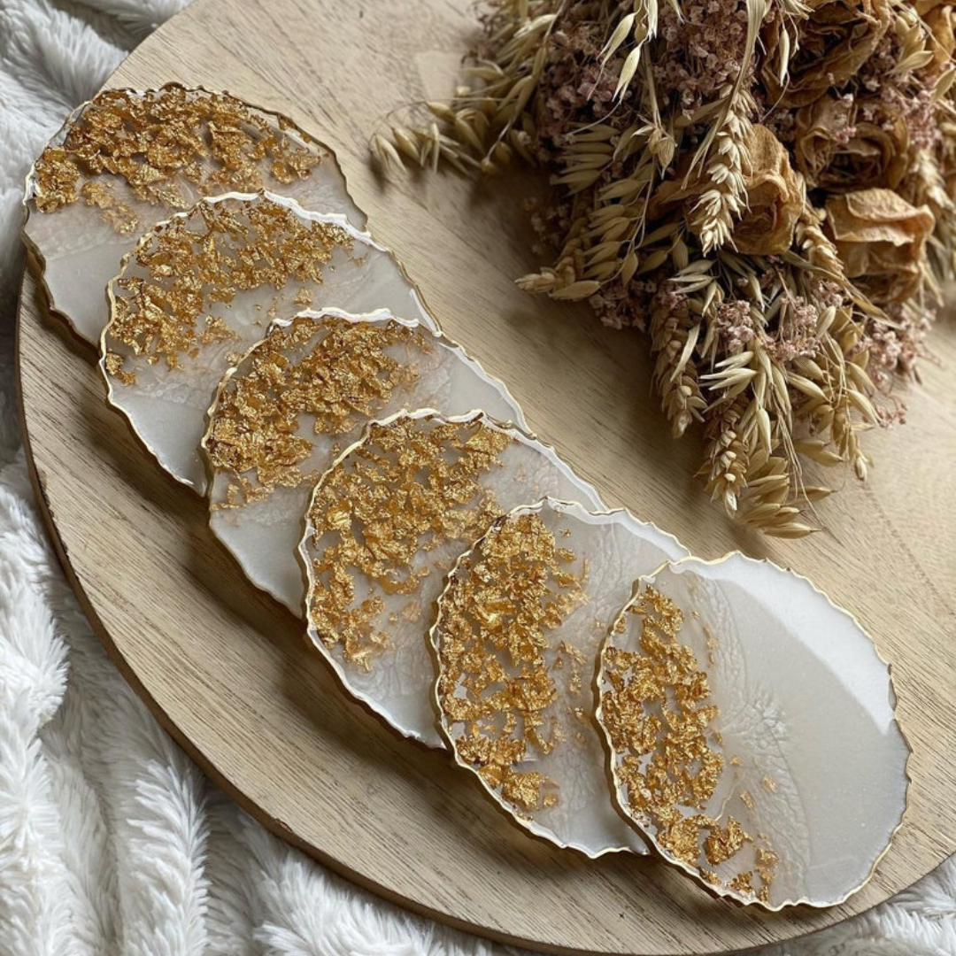 Custom Epoxy Coasters