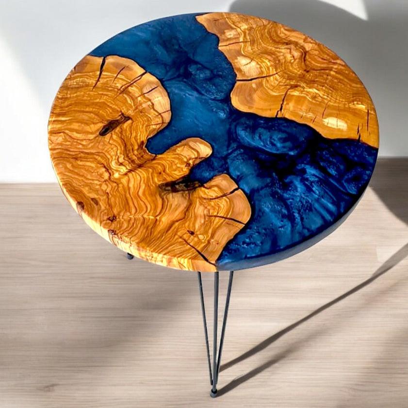 Round Epoxy Coffee Table