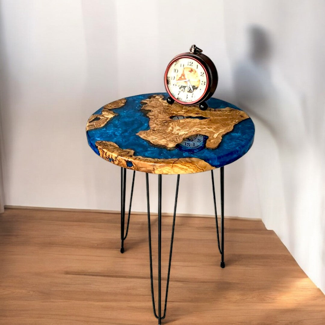 Round Epoxy Coffee Table