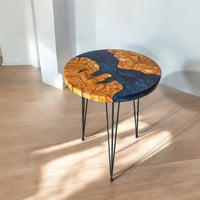Round Epoxy Coffee Table thumbnail