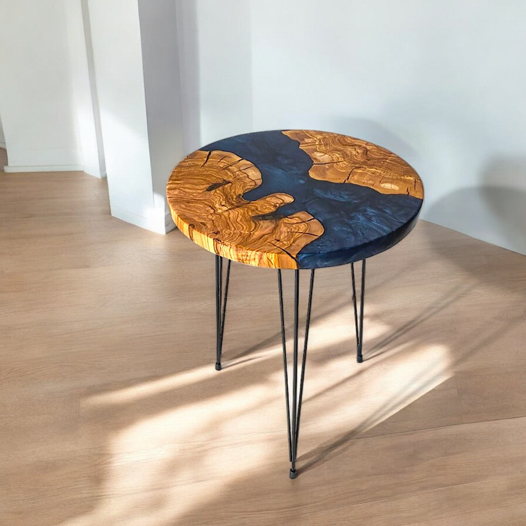 Round Epoxy Coffee Table