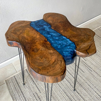 Unique Resin Side Table thumbnail