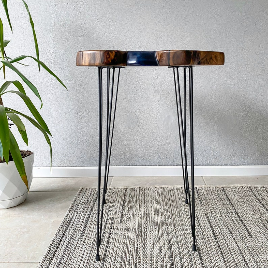 Unique Resin Side Table