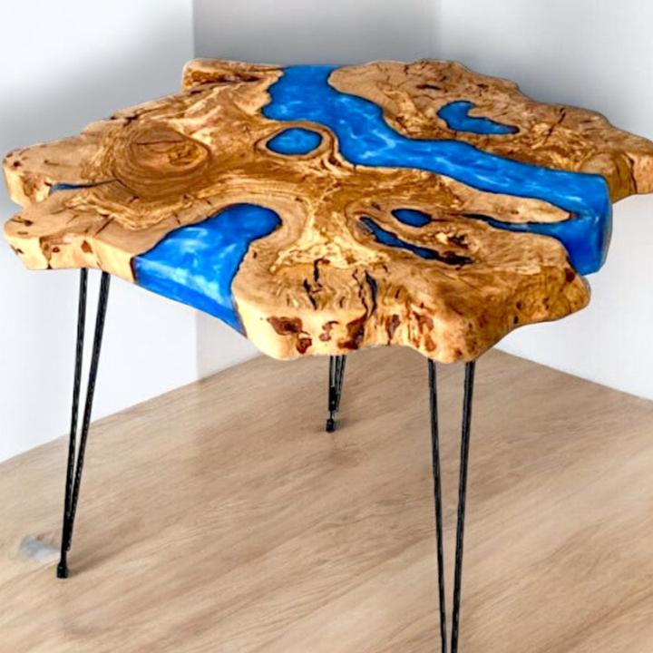 Live Edge Epoxy Coffee Table