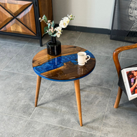 Epoxy Resin Round Coffee Table thumbnail