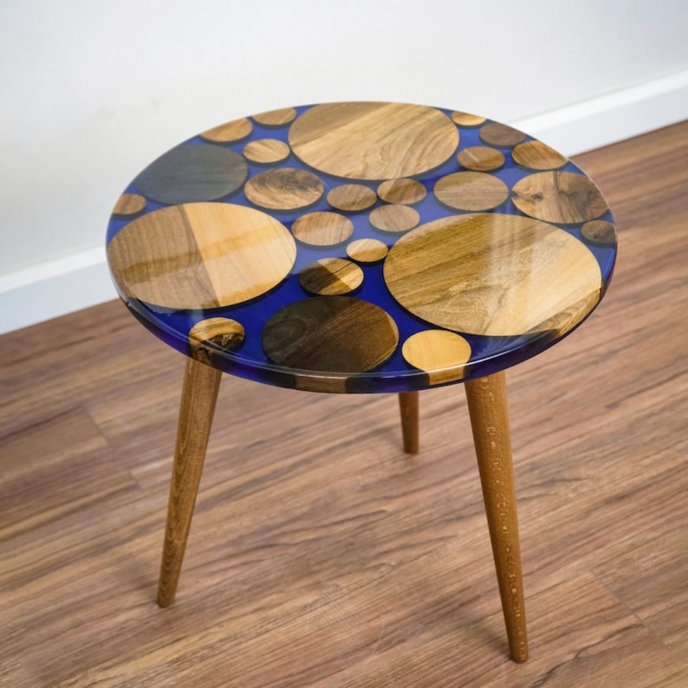 Epoxy Oak Coffee Table