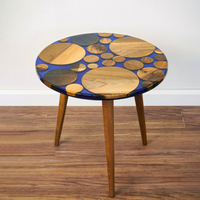 Epoxy Oak Coffee Table thumbnail