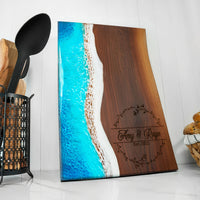 Live Edge Epoxy Charcuterie Board thumbnail