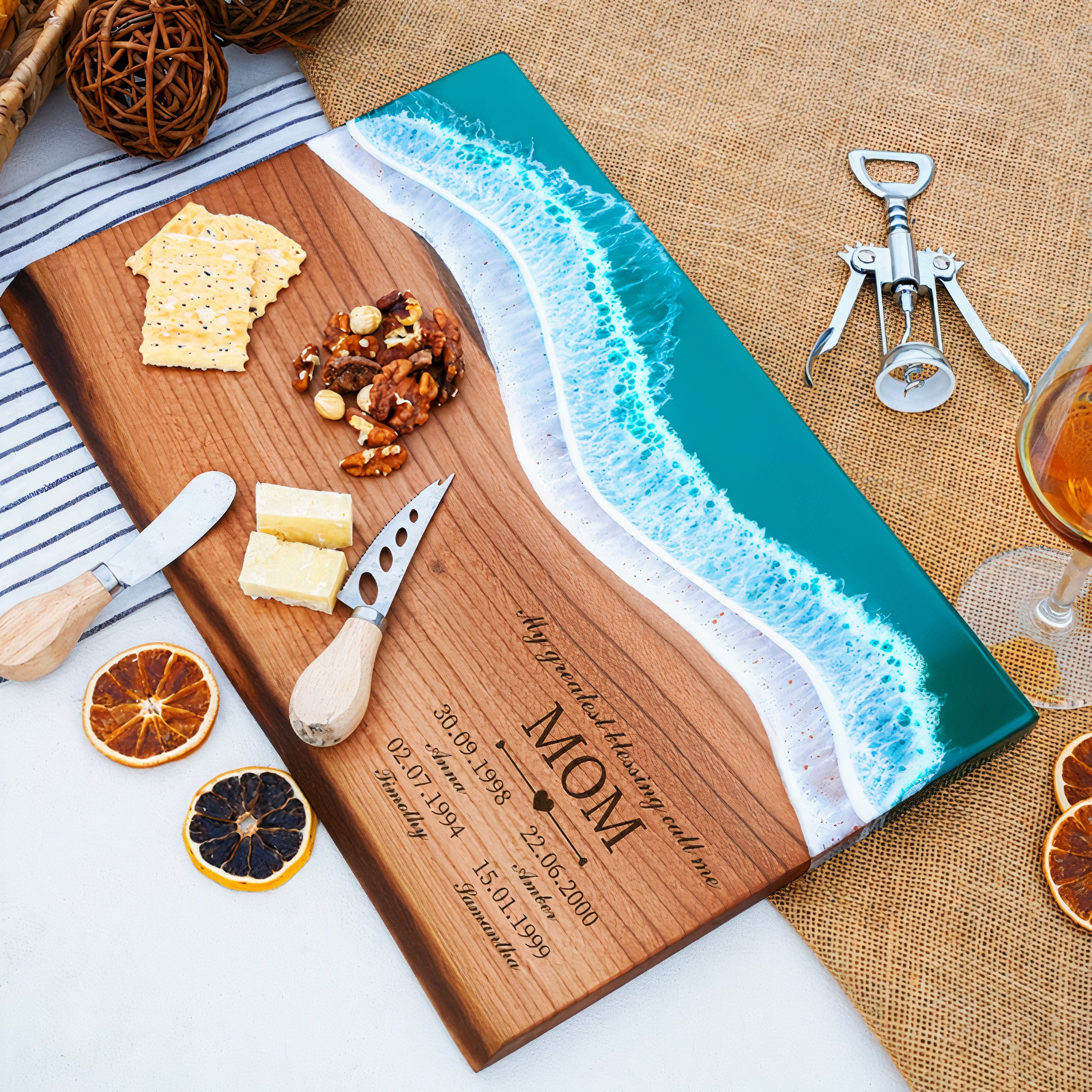 Resin Epoxy Cutting Board