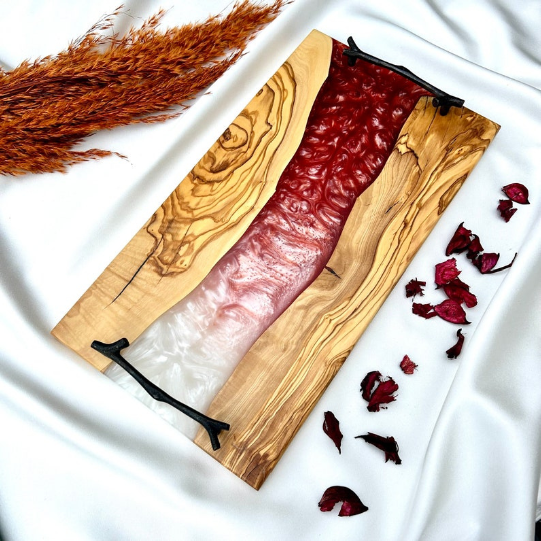 Customized Epoxy Charcuterie Board