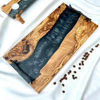 Epoxy Wooden serving Trays thumbnail