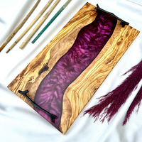 Epoxy Wooden serving Trays thumbnail