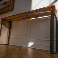 Cherry River Epoxy Console Table thumbnail
