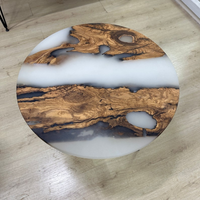 Resin Coffee Side Table Custom Made thumbnail