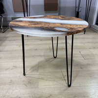 Resin Coffee Side Table Custom Made thumbnail