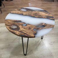 Resin Coffee Side Table Custom Made thumbnail