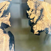 Live edge Olive Wood Resin Table thumbnail