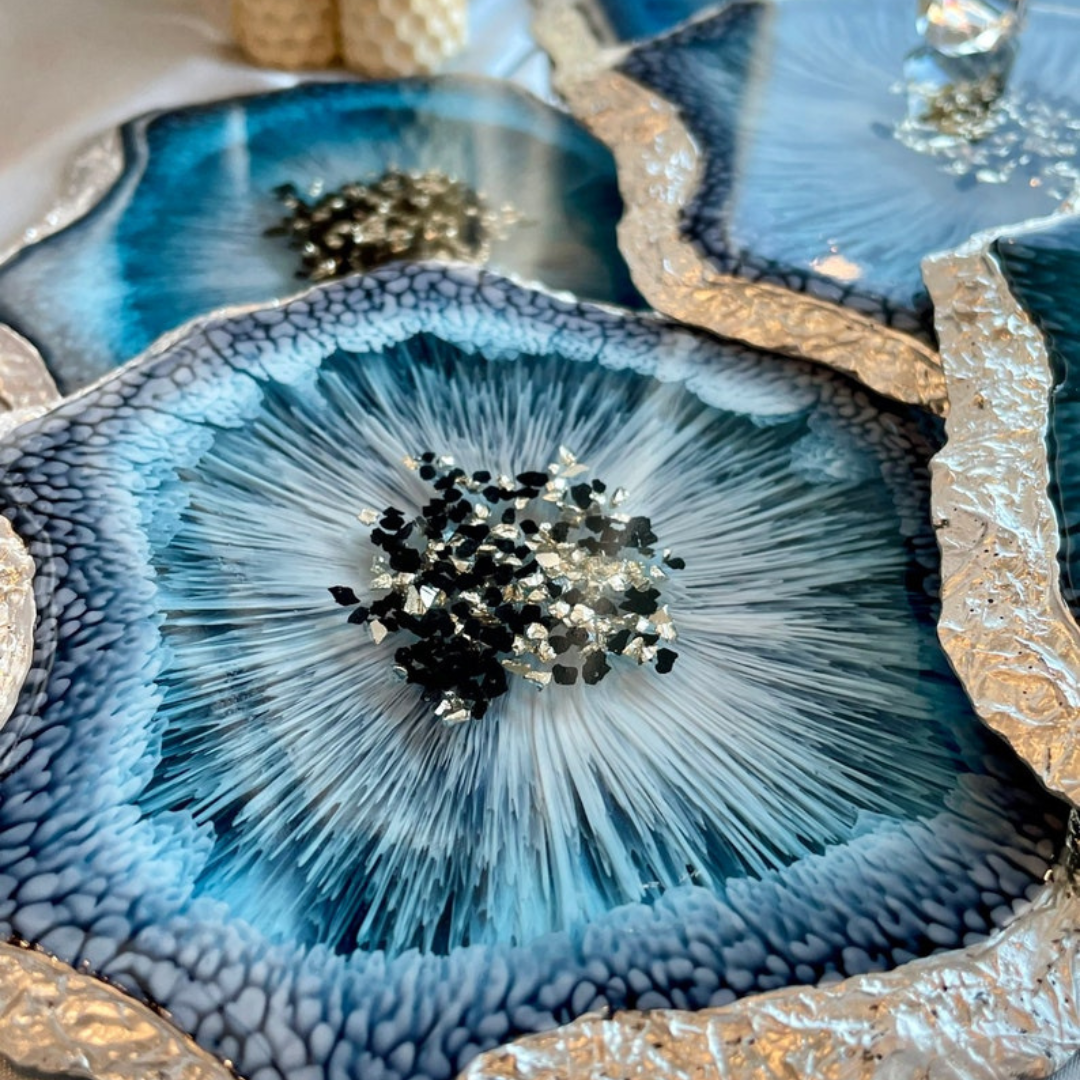 Ocean Theme Epoxy Coasters