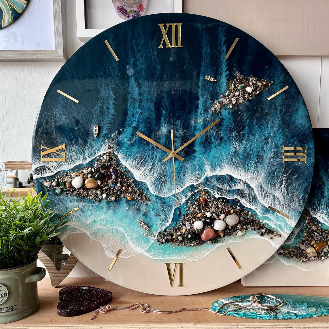 Custom Resin Wall Clock