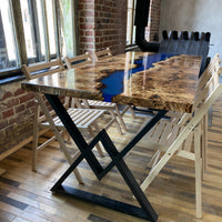 Aqua River Resin Dining Table thumbnail