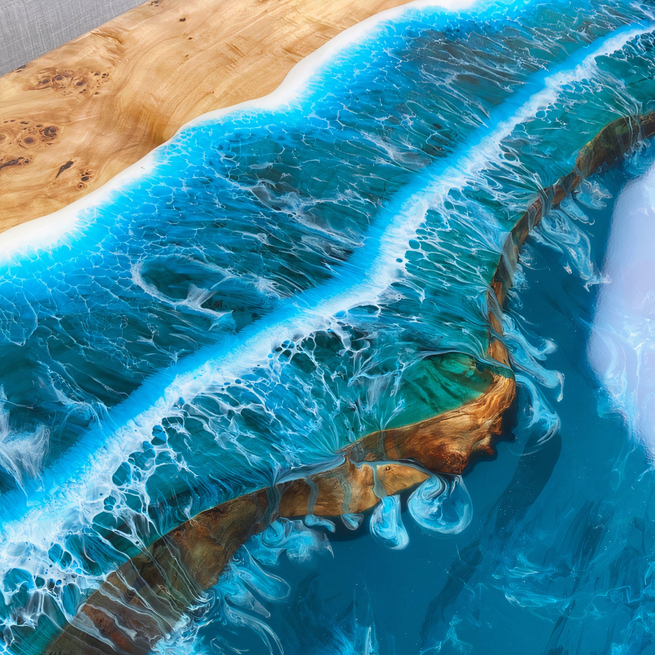 Beachfront Bliss Resin Dining Table
