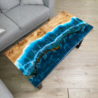 Beachfront Bliss Resin Dining Table thumbnail