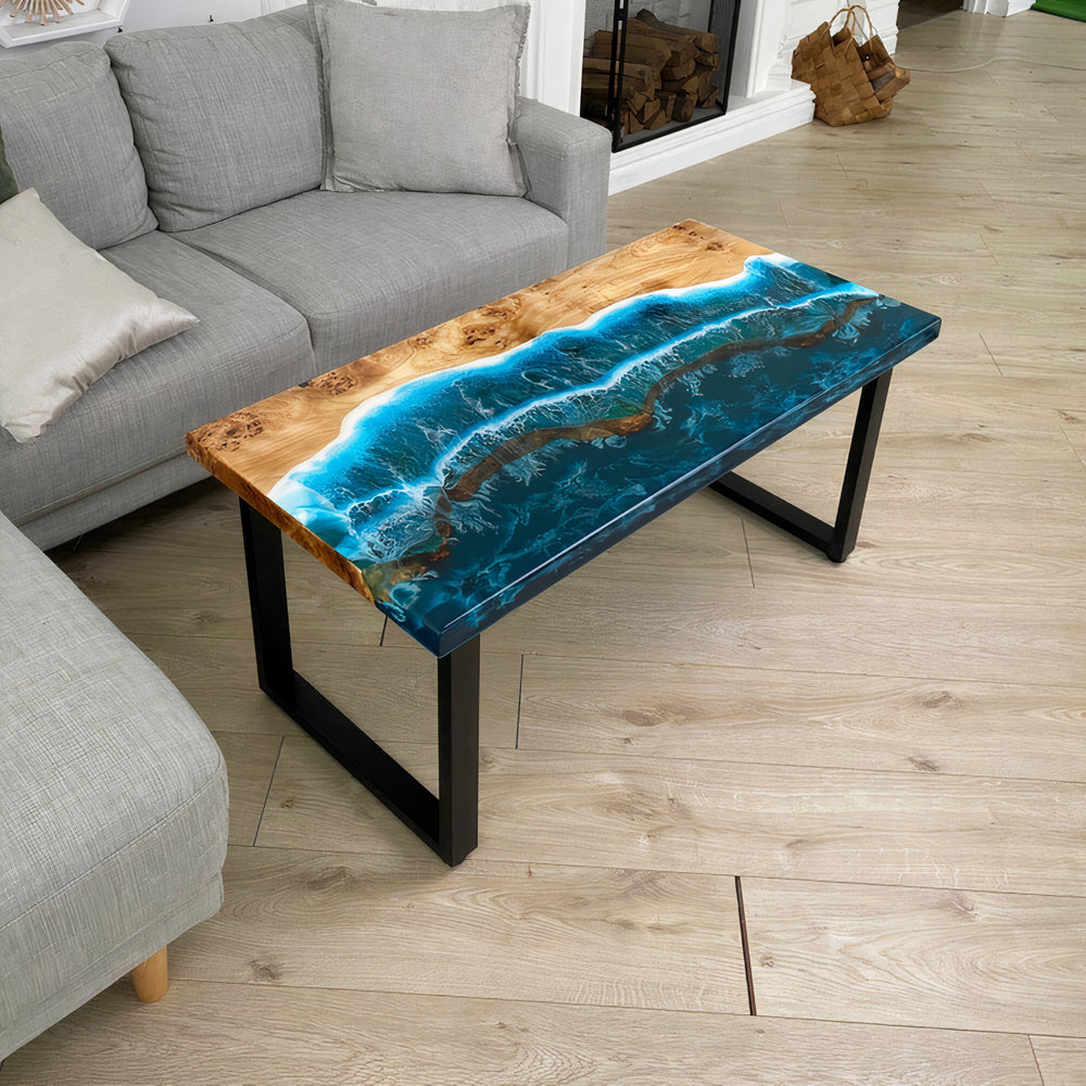 Beachfront Bliss Resin Dining Table