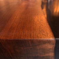 Rustic Design Walnut Black Epoxy Table thumbnail