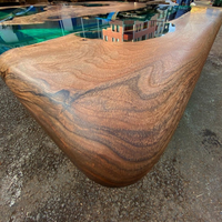 Emerald Green Epoxy Dining Table thumbnail