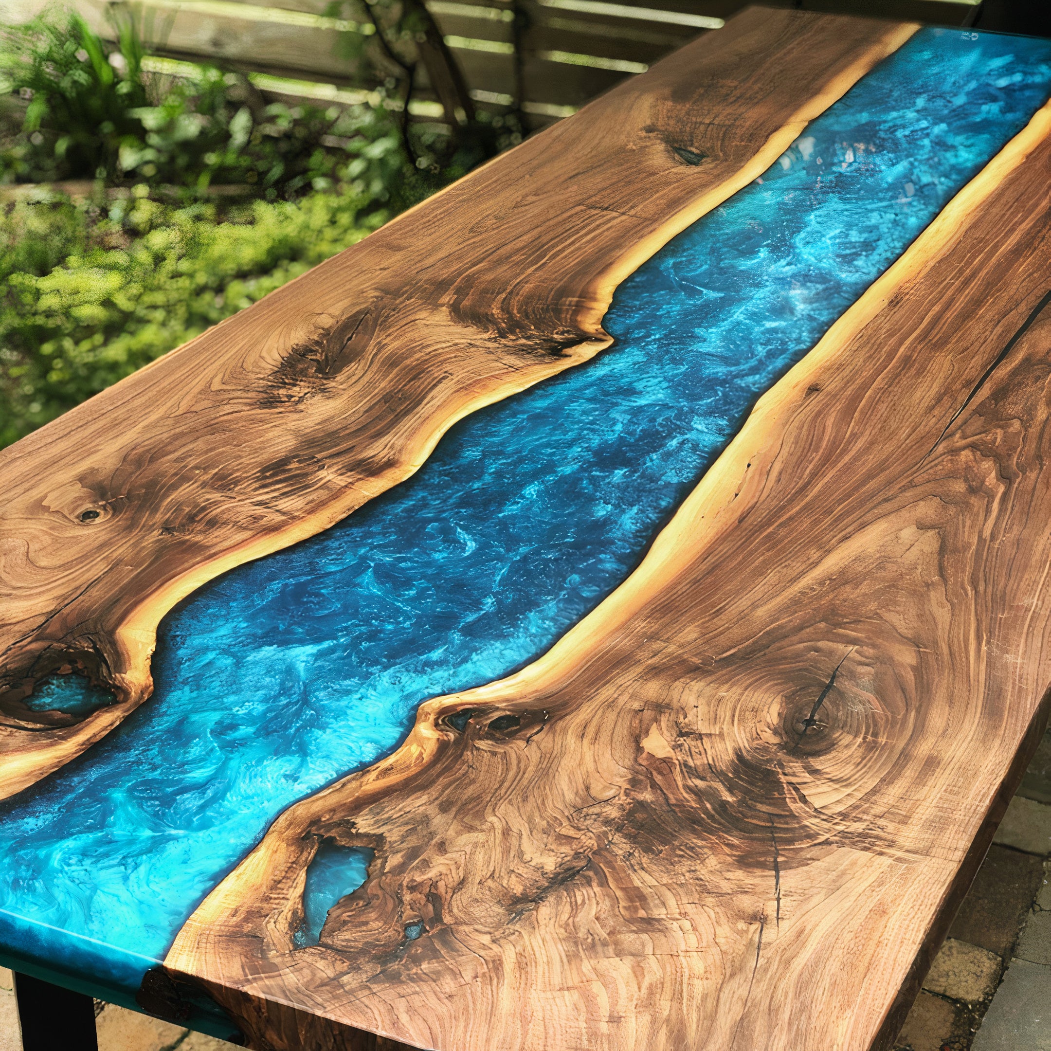 Black Walnut River Table