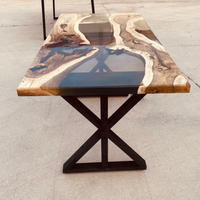Hackberry Tree Glossy Black Epoxy Table thumbnail