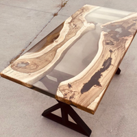 Hackberry Tree Glossy Black Epoxy Table thumbnail